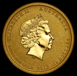 15 долларов 2012 "Год дракона" (Австралия)