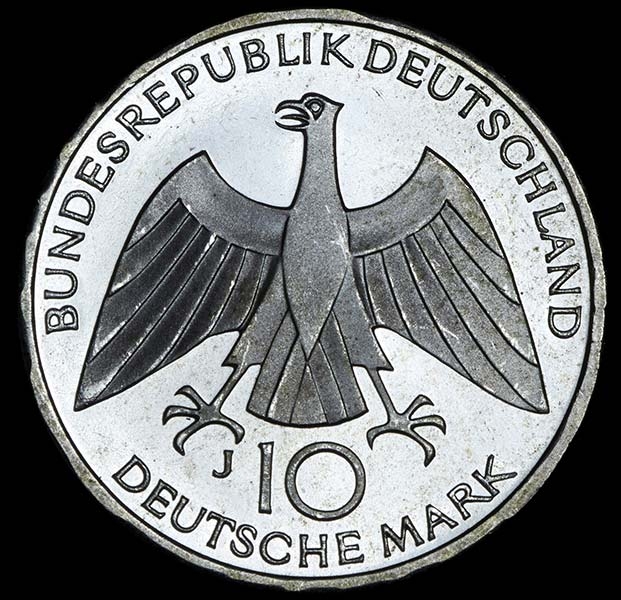 10 марок 1972 "Олимпиада-72 в Мюнхене" (Германия)