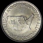 1/2 доллара 1952 "Американизм - свобода и возможности для всех" (США)