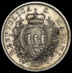 1 лира 1906 (Сан-Марино)