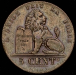 5 центов 1842 (Бельгия)