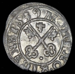 Ливонский орден  Магистр Брюгенай - Хазенкамп  Шиллинг 1539