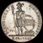 4 франка 1814  (Швейцария)