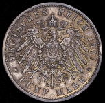5 марок 1907 (Баден)