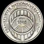 5 марок 1973 "125 лет со дня открытия Национального Собрания" (Германия)