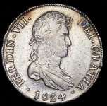 8 реалов 1824 (Боливия)