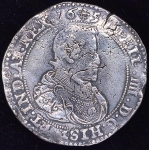 Дукатон 1657 (Испанские Нидерланды)