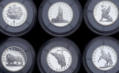 Комплект из 6-ти сер  монет Рубль 2003 "Санкт-Петербург"