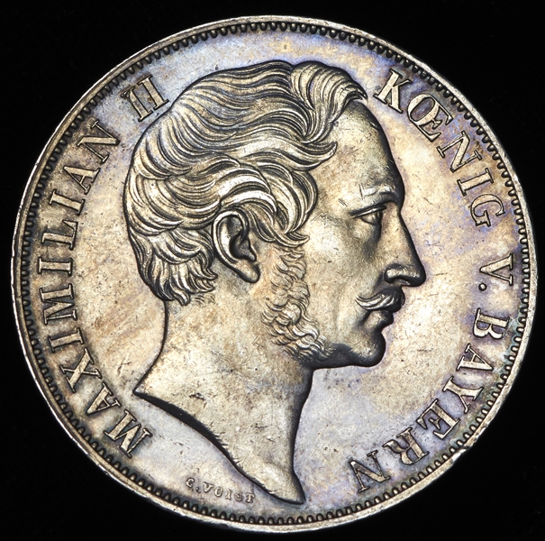 2 гульдена 1855 "Мадонна" (Бавария)