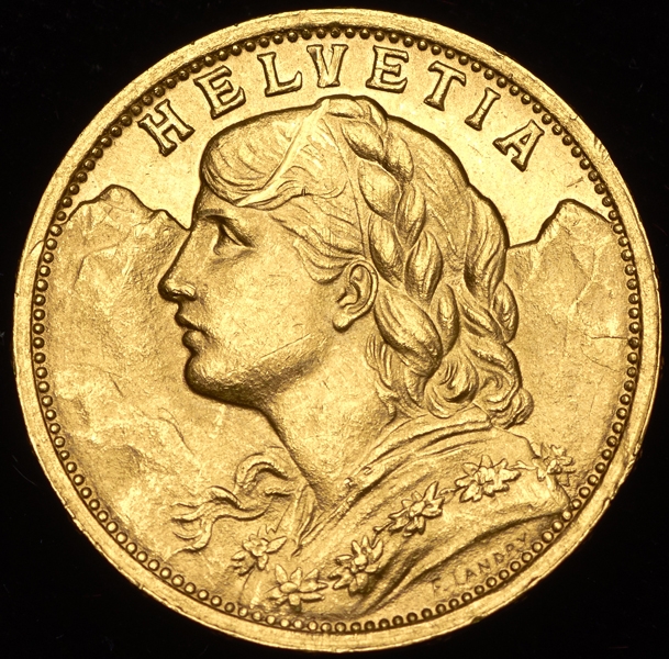 20 франков 1899 (Швейцария)