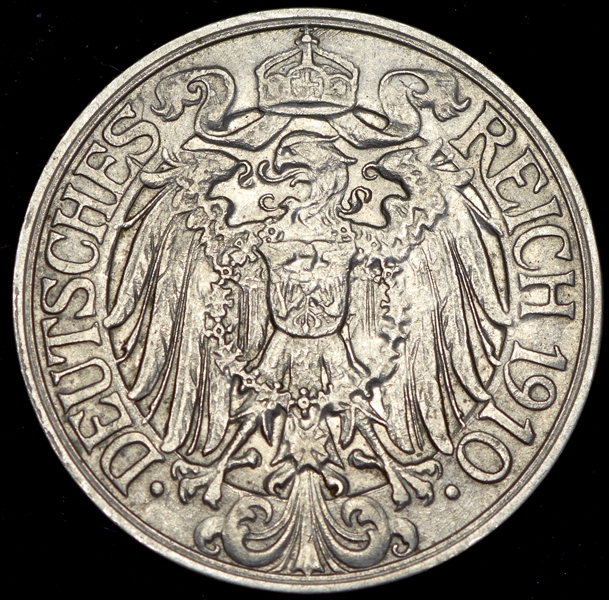 25 пфеннингов 1910 (Германия)