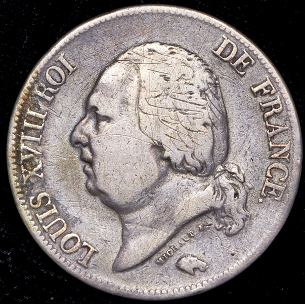 5 франков 1824 (Франция)