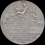 Медаль "В память заложения моста Александра III в Париже  25 сентября (7 октября) 1896 г  "