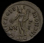 Рим  Империя  Констанций I  Фоллис