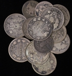 Набор из 14-ти сер  монет