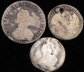 Набор из 3-х сер  монет