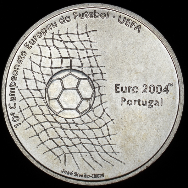 1000 эскудо 2001 "Чемпионат Европы по футболу 2004" (Португалия)