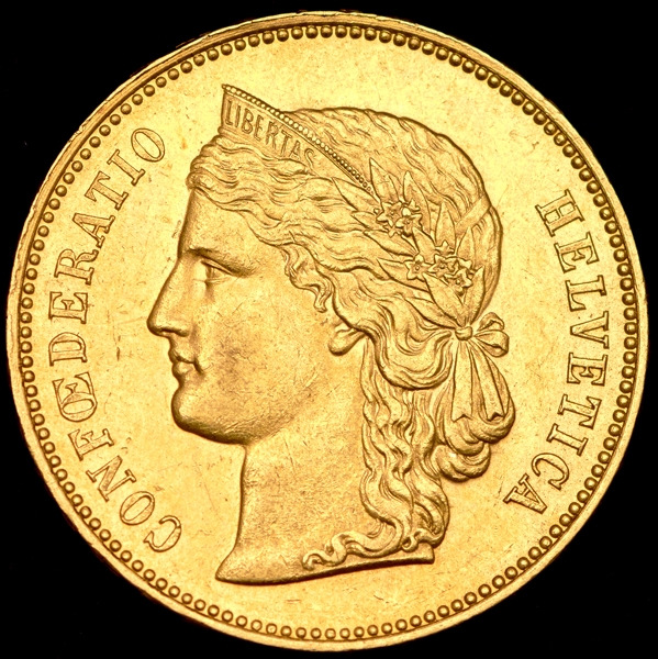20 франков 1894 (Швейцария)