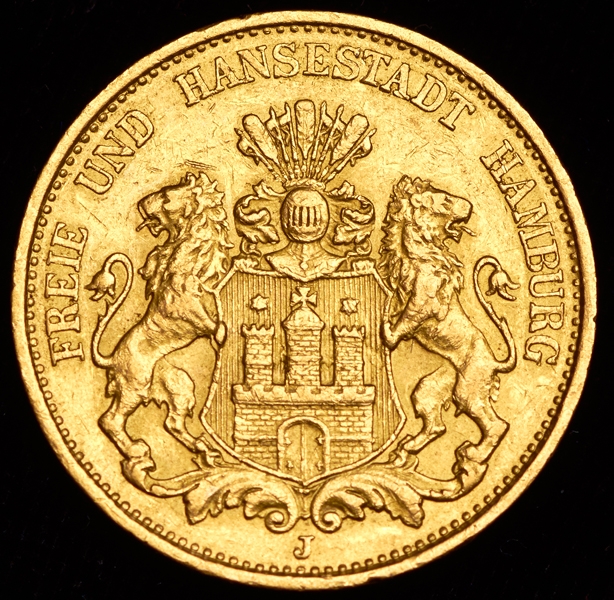 20 марок 1894 (Гамбург)