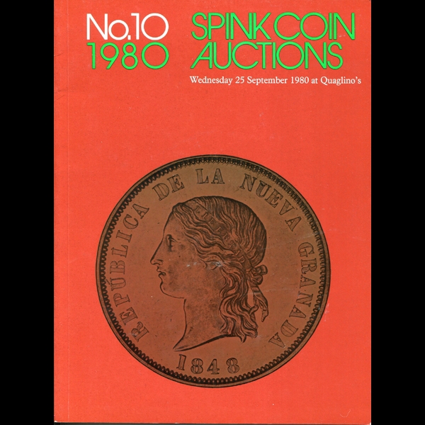 Каталог "Spink Coin Auction №10  25 September 1980"