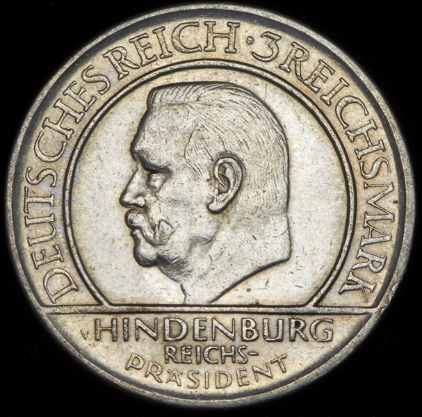 3 марки 1929  "10 лет конституции" (Германия)