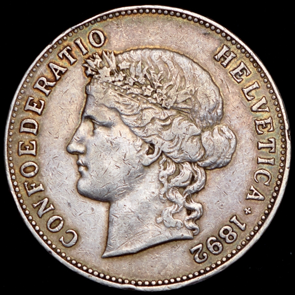 5 франков 1892 (Швейцария)