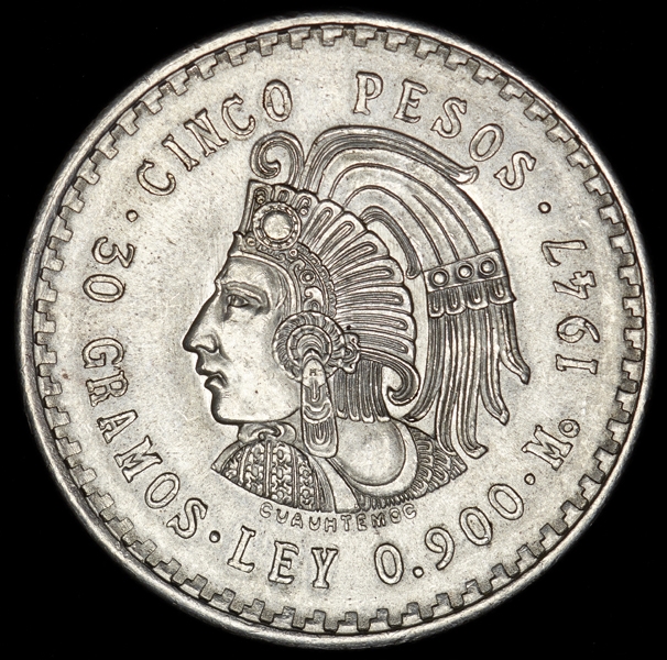 5 песо 1947 (Мексика)