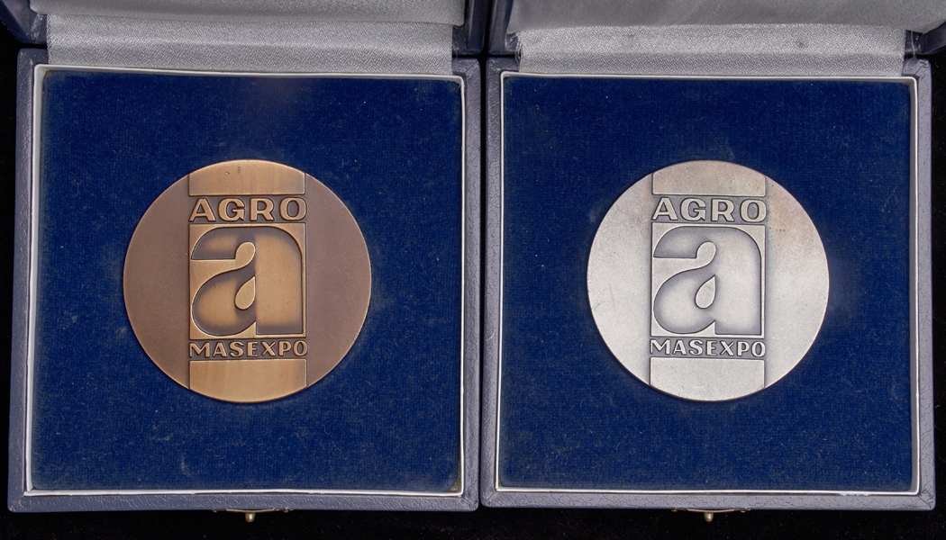 Набор из 2-х медалей "Agro masexpo"