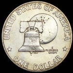 1 доллар 1976 "200 лет независимости США" (США)