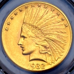 10 долларов 1932  (США) (в слабе)