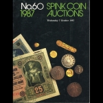 Каталог "Spink Auction №60  7 October 1987"