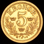 5 крон 1901 (Швеция)