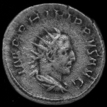Антониниан  Филипп I Араб  Рим империя
