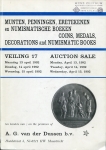 Каталог "A G  van der Dussen b v  Auction 17 13-15 April 1992 in Maastricht"