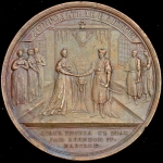 Медаль "Брак Рюрика с Ефандою княжною Урманскою"