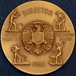 Медаль "Ева Адамс - директор Монетного двора США" (США)