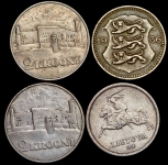 Набор из 4-х монет (Страны мира)