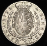 Талер 1792 (Саксония)