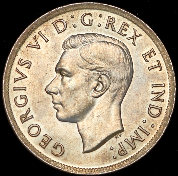 1 доллар 1939 "Королевский визит в Оттаву" (Канада)