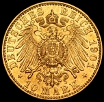 10 марок 1901 (Саксония)