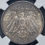 2 марки 1901 "200-летие королевства" (Пруссия) (в слабе)