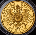 20 марок 1890 (Пруссия)