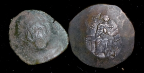 Набор из 2-х античных монет