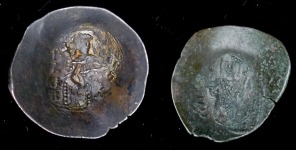 Набор из 2-х античных монет