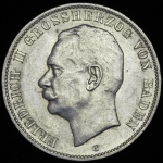 5 марок 1913 (Баден)