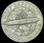 5 марок 1930 "Цеппелин (Германия)