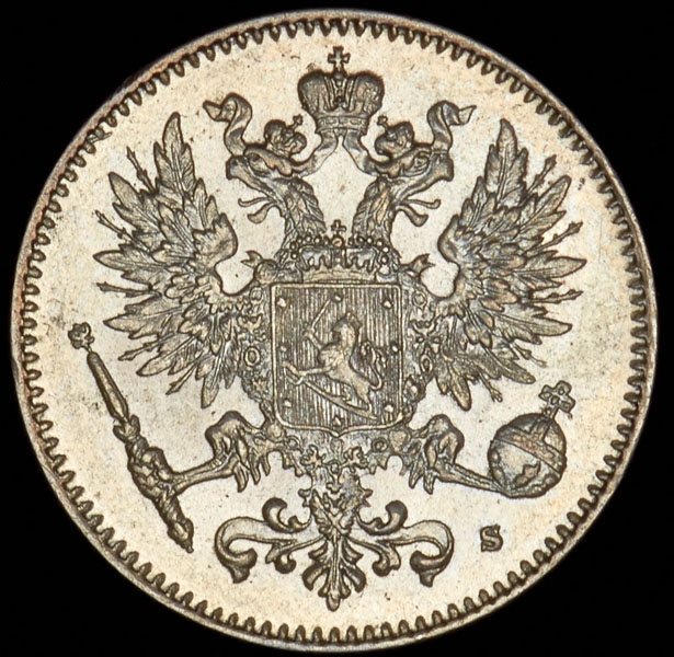 50 пенни 1915 (Финляндия)