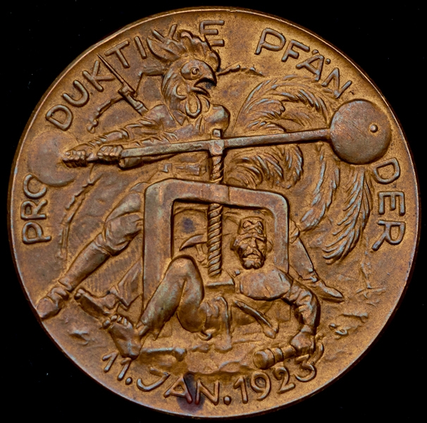 Медаль "Производственные обязательства" 1923 (Германия)