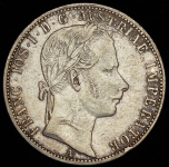 1 флорин 1861 (Австро-Венгрия)