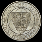 3 марки 1930  "Освобождение Рейнланда"  (Германия)